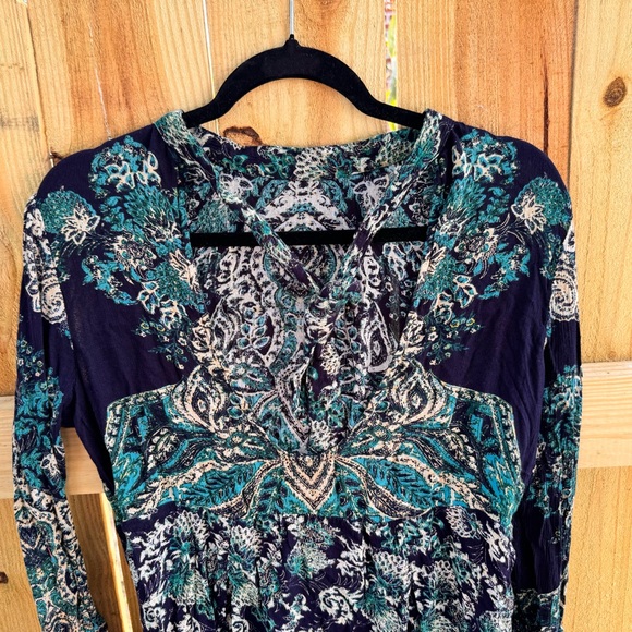 FREE PEOPLE Lady Luck Tunic Blouse - Picture 12 of 16